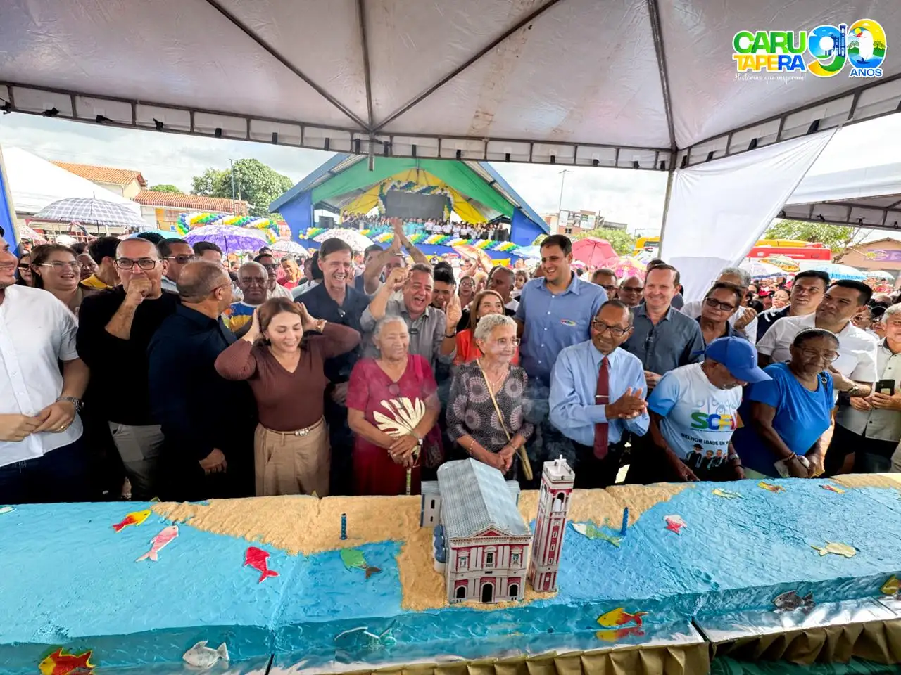 Foto 1 – Carutapera celebra 90 anos com um dia histórico de conquistas e fé!